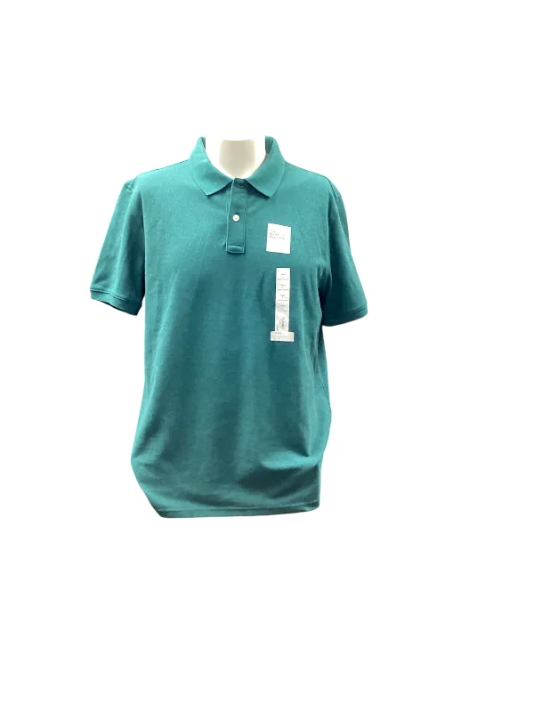 NWT Sonoma Men's Polo Teal L