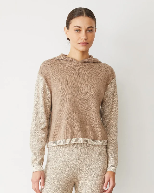 Organic Cotton Cashmere Hooded Sweater