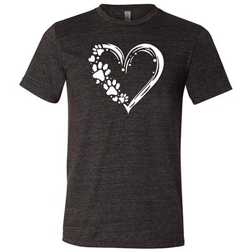 Heart With Paws Shirt Unisex