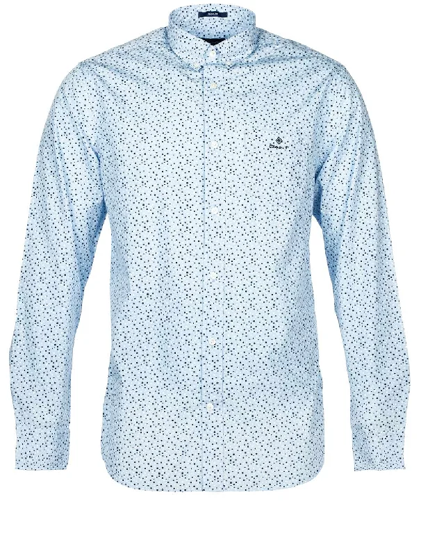 Reg Star Burst Shirt Powder Blue