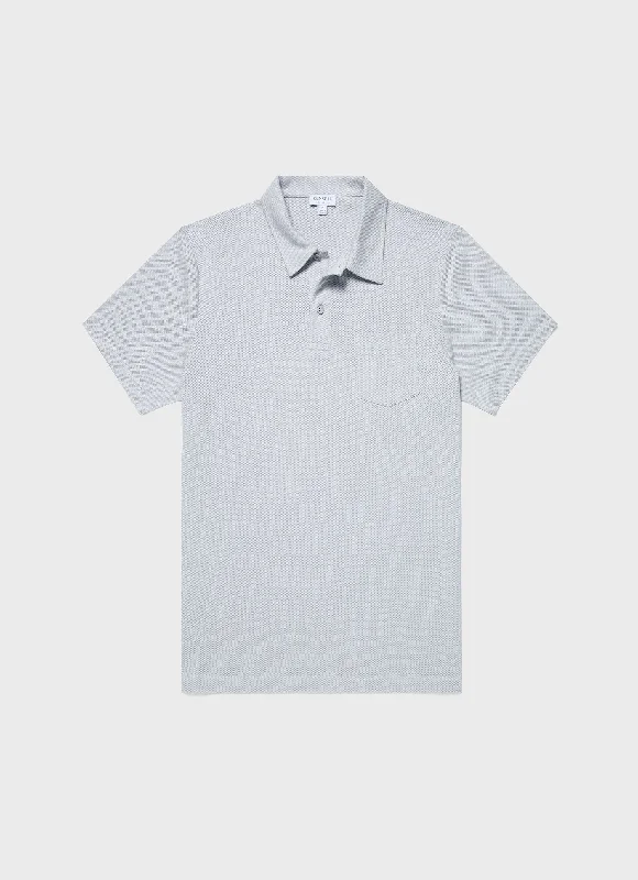 Men's Riviera Polo Shirt in Smoke