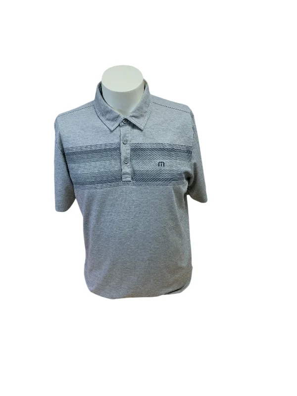 Travis Mathew Men's Polo Gray L