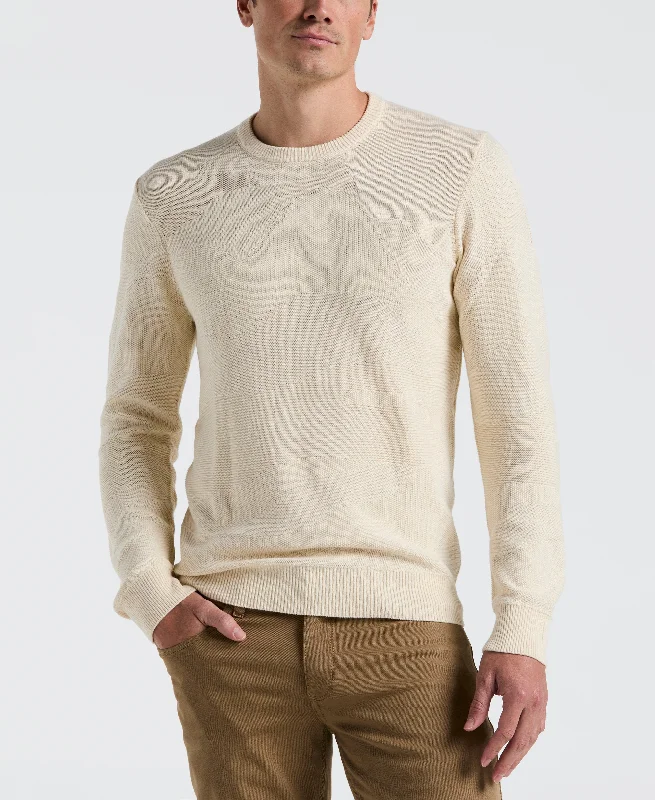 Tua X Perry Ellis Collaboration Scenic Jacquard Print Crew Sweater