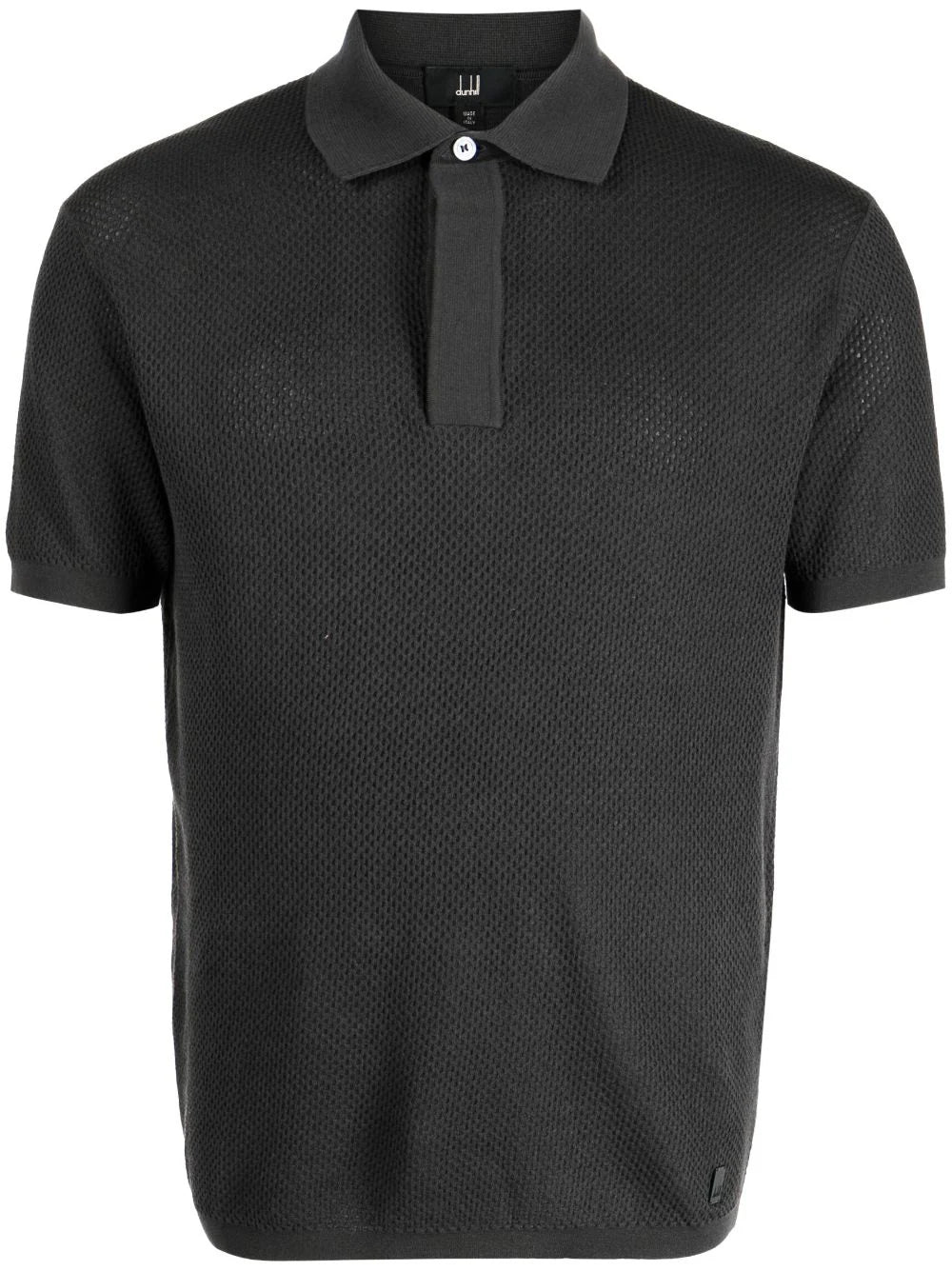 Meshed Cotton Polo Shirt