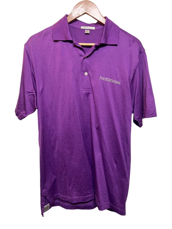 Peter Millar Pink Golfing Polo Top (Size M)