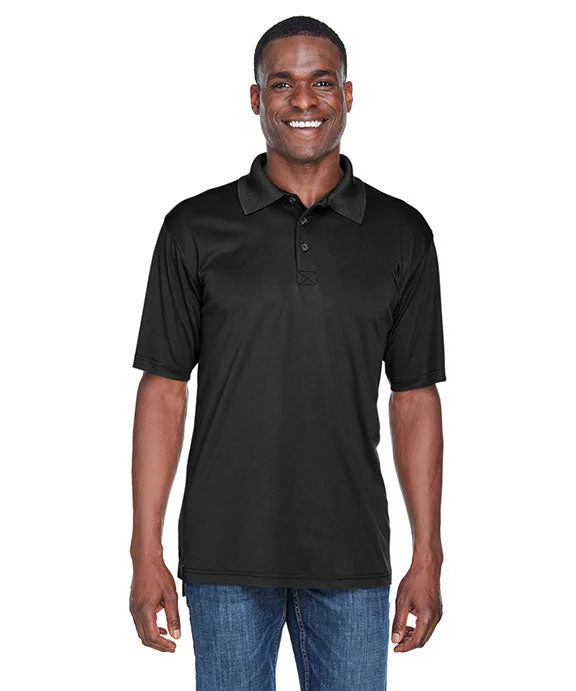 8425 - UltraClub Mens Cool & Dry Sport Performance Interlock Polo Shirt