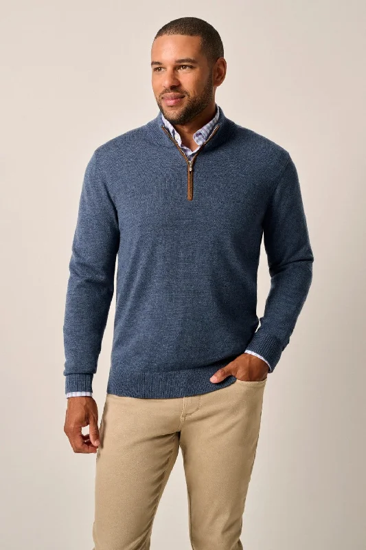 Johnnie-O Raynor Merino 1/4 Zip Sweater