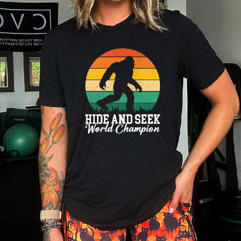 Hide And Seek World Champion Shirt Unisex