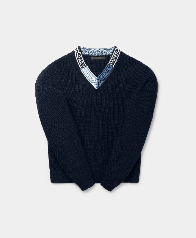 Deep Navy Roshaun Sweater