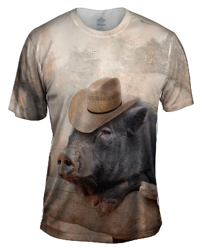 Cowboy Saloon Pig