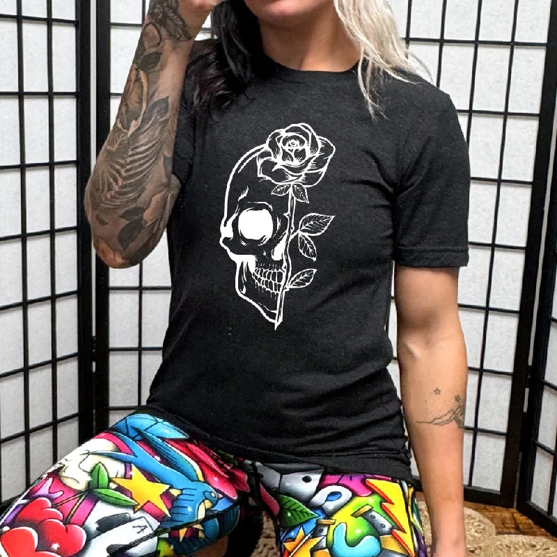 Skull Rose Shirt Unisex