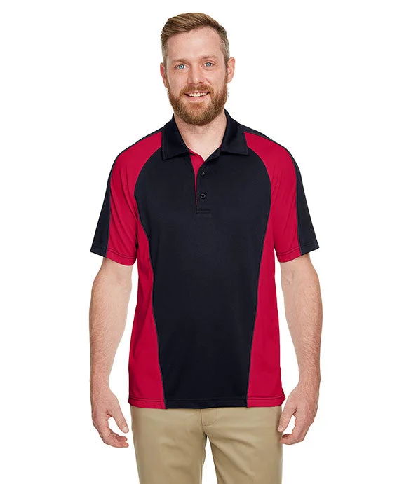 M385 - Harriton Mens Advantage Snag Protection Plus IL Colorblock Polo Shirt