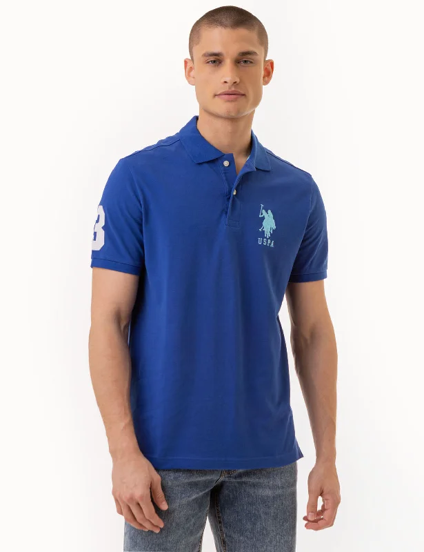 BIG LOGO SOLID POLO SHIRT