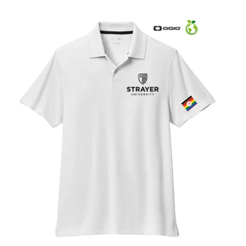 NEW STRAYER OGIO® Regain Polo - WHITE - PRIDE