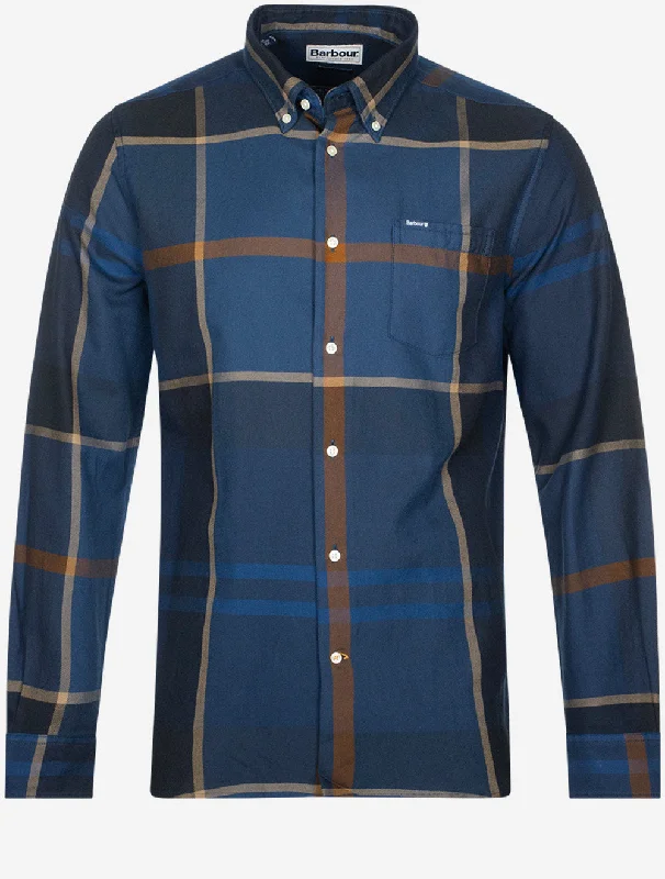 Dunoon Taillored Shirt Midnight Tartan