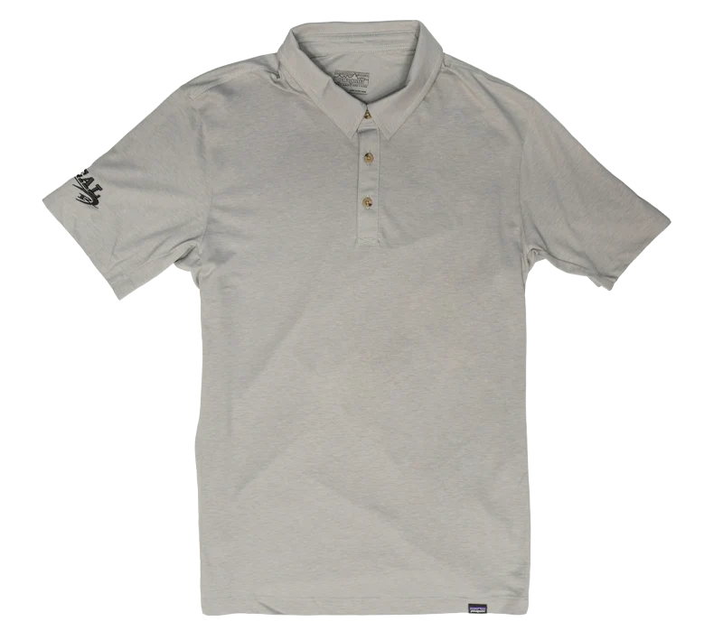 Patagonia x REAL Essential Polo Shirt-Salt Grey