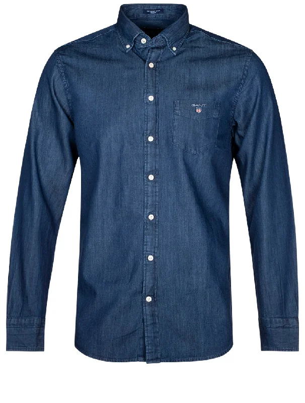 Reg Indigo Button-down Shirt Dark Indigo