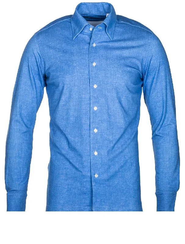 Norwood Casual Stretch Shirt Blue