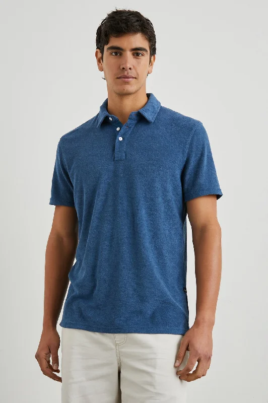 RHEN POLO SHIRT - ENSIGN BLUE