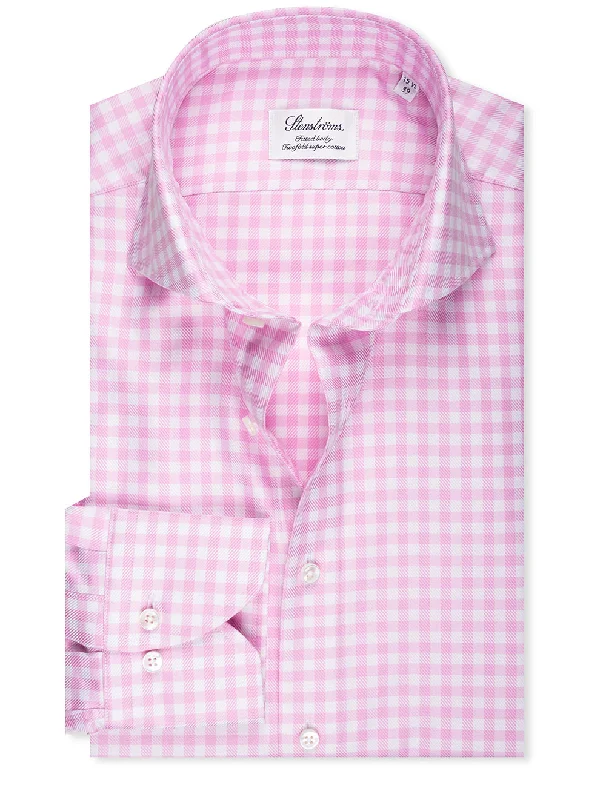 Gingham Check Shirt Pink