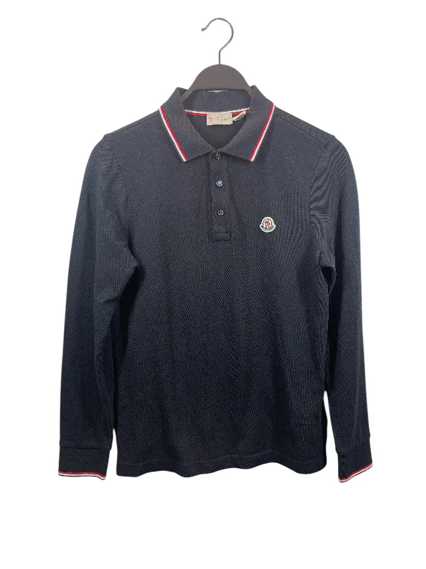 MONCLER/Polo Shirt/S/Cotton/NVY/MAGLIA POLO