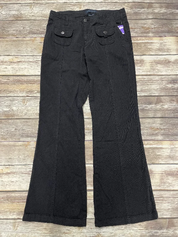 Jeans Flared By Aeropostale In Black, Size: 8