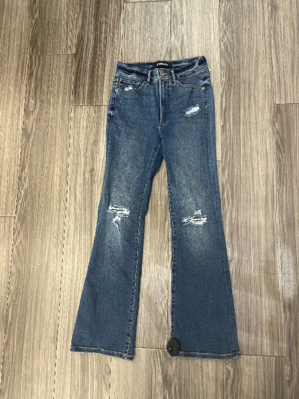 Jeans Flared By Express, Size: 4