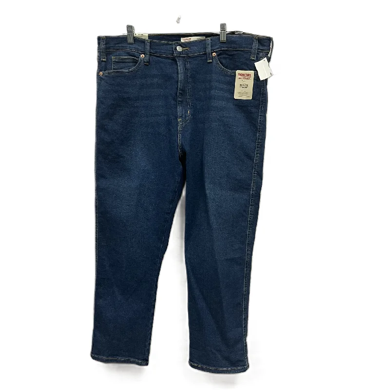 Jeans Straight By Levis Signature In Blue, Size: 20